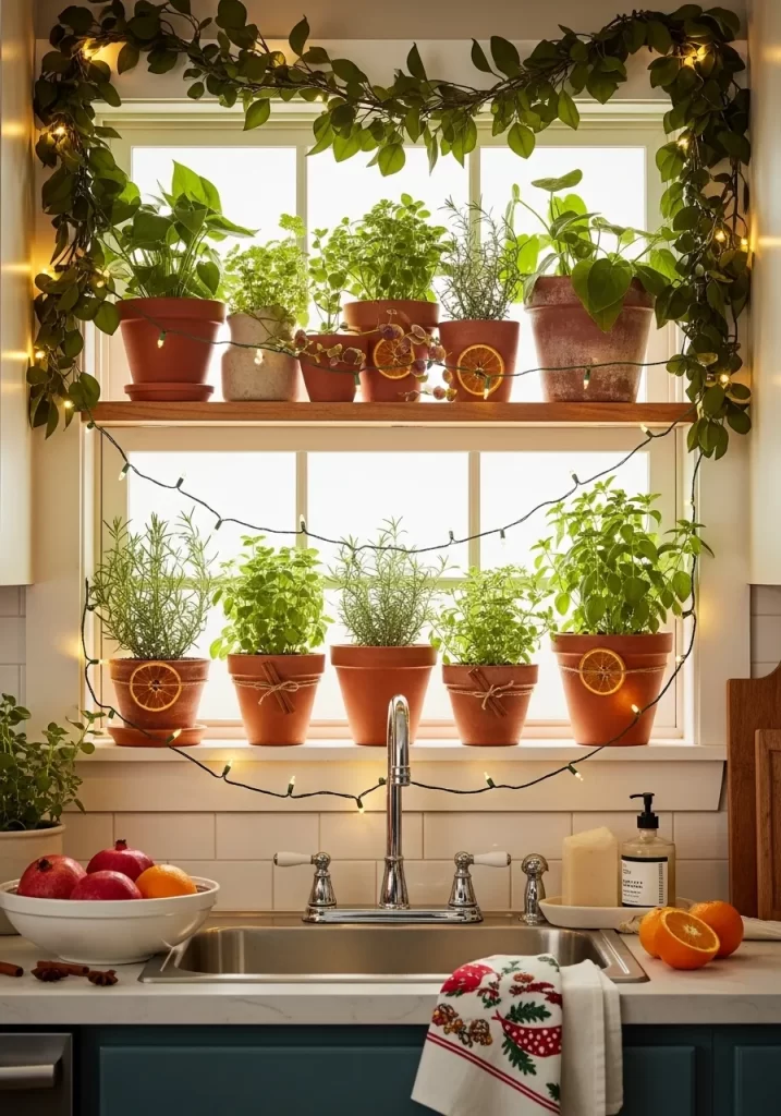 Herb Garden Window Glow