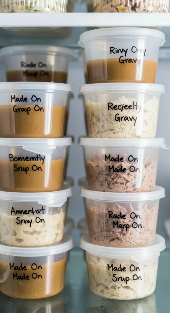 Stacking Tubs for Sauces