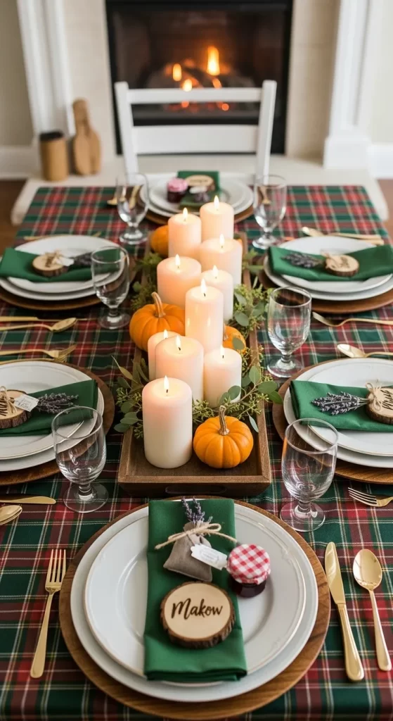 Classic Plaid Thanksgiving
