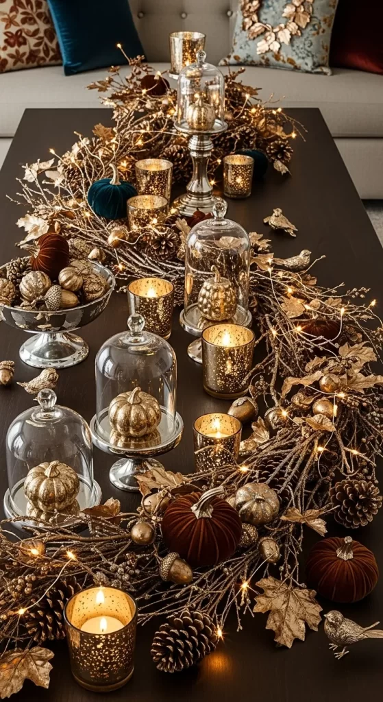 The Golden Glow Mantel