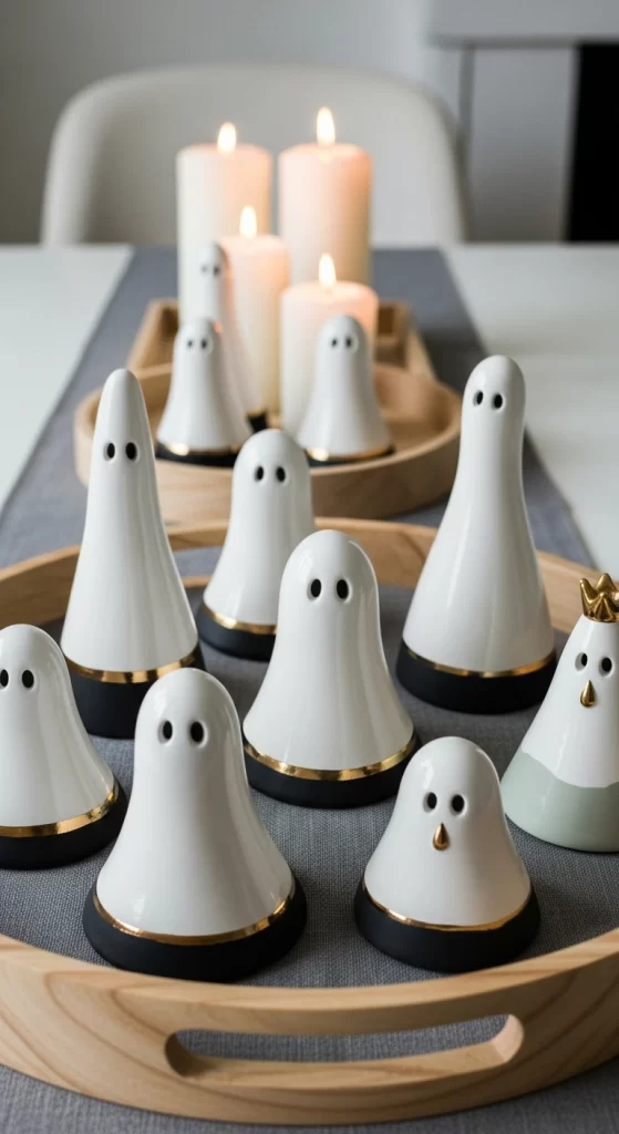 Gilded Ceramic Ghost Congregation