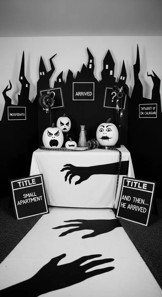 Silent Movie Monster Scene