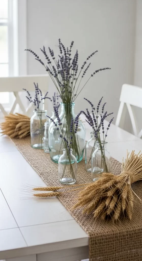 The Lavender & Burlap Tablescape