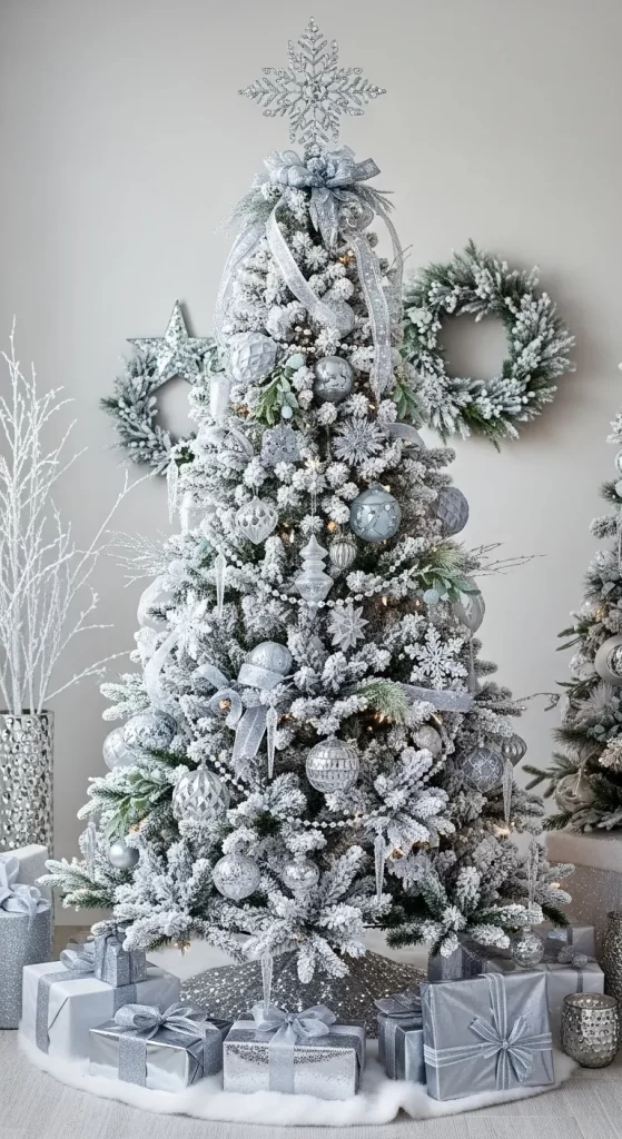 Frosted Silver Glamour