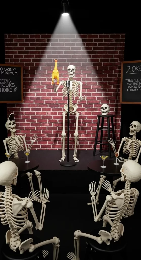 The Skeleton Stand-Up