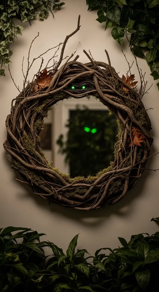 The Watcher in the Woods Mirror