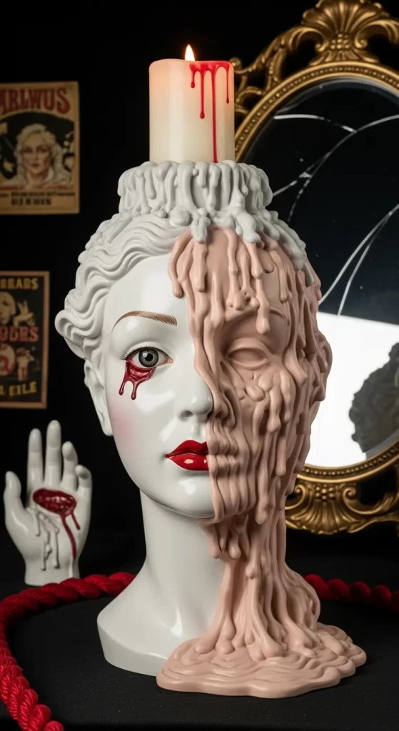 The Cursed Effigy Candle Holder