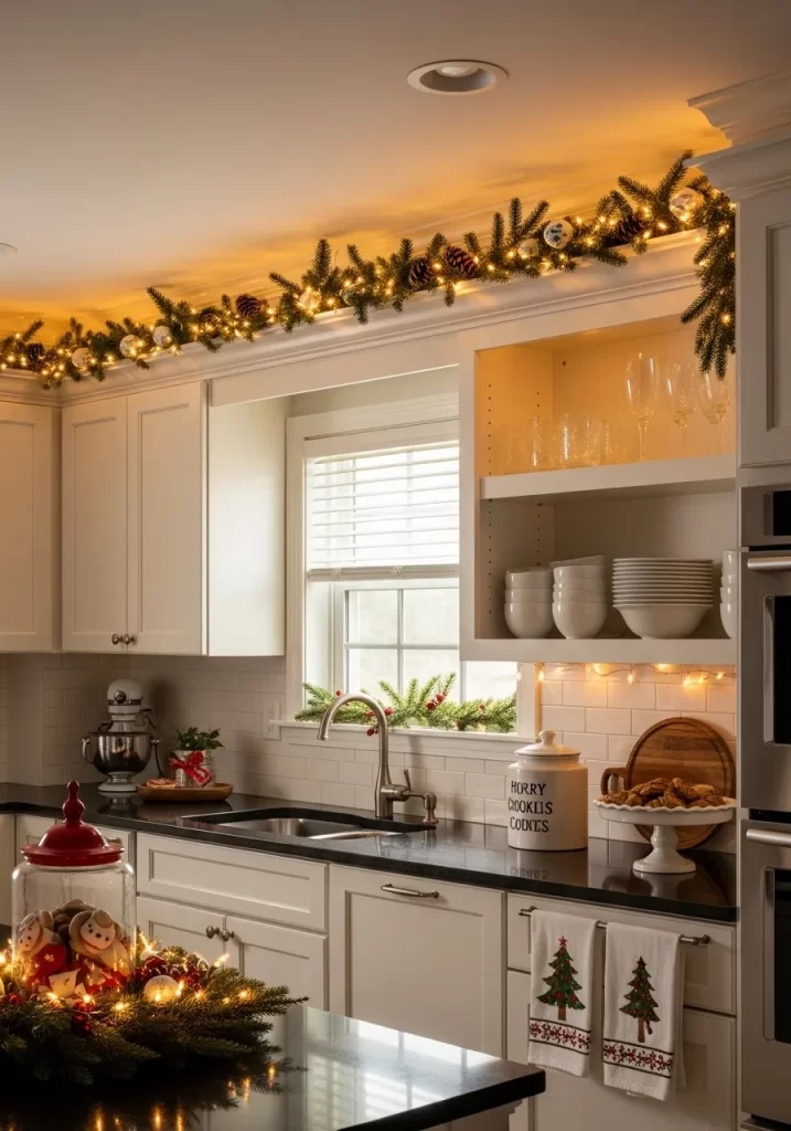 Cozy Kitchen Cabinet Toppers