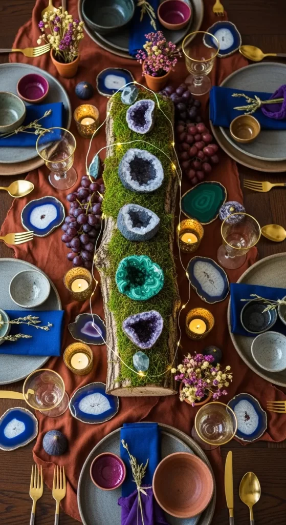 The Crystal Geode Table