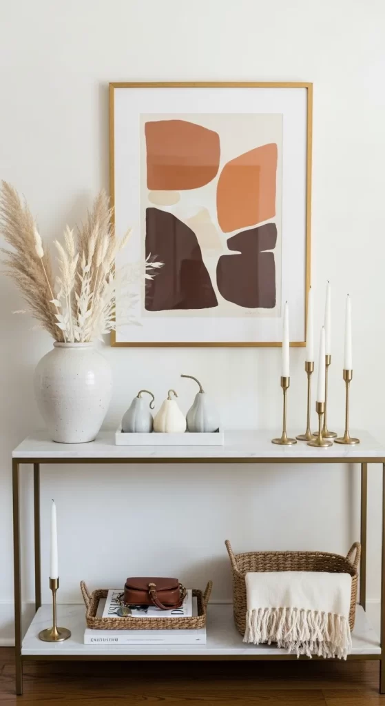 Abstract Autumnal Style