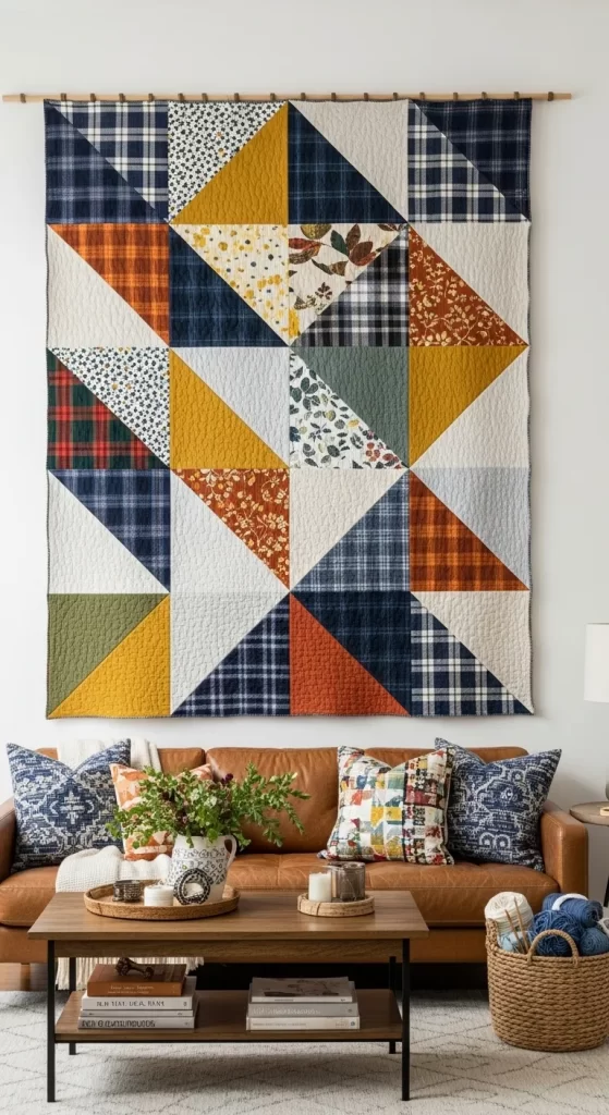 Patchwork Quilt Wall Hanging