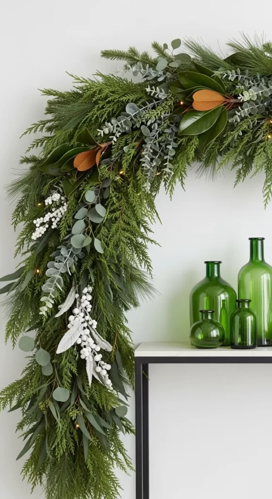 Lush Mixed Greenery Garland