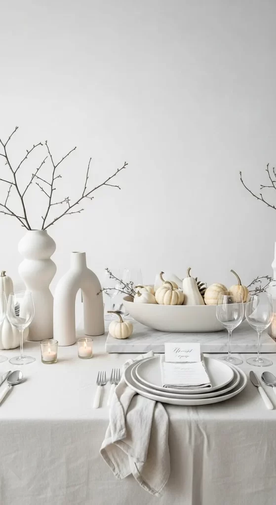 The Sculptural White Table