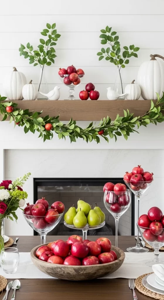 The Berry and Bloom Mantel