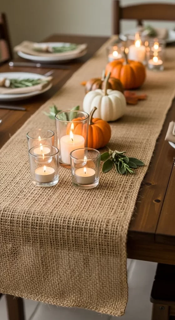 The Cozy Burlap & Candlelit Path