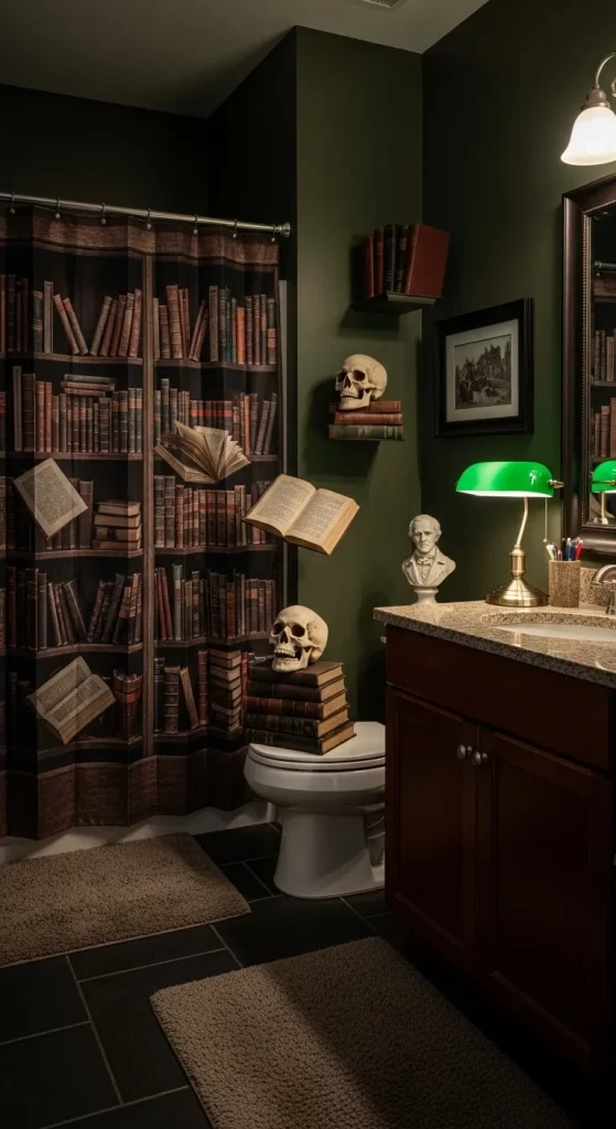 Haunted Library Lavatory