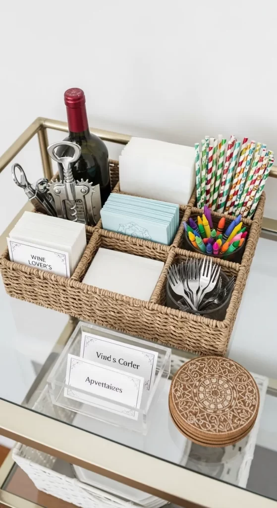 All-in-One Bar and Appetizer Caddy