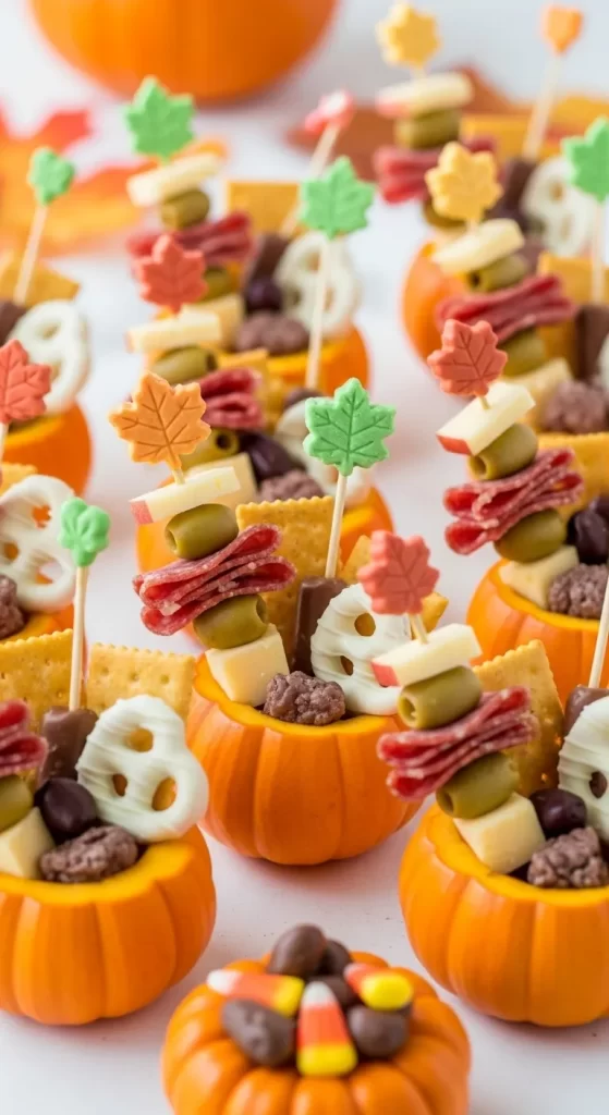 Mini Pumpkin Patch Appetizers