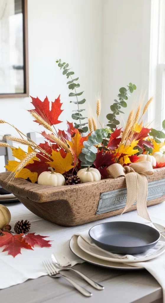 The Rustic Dough Bowl Centerpiece