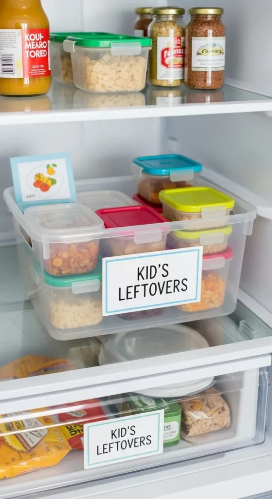 Kid-Friendly Leftover Bins