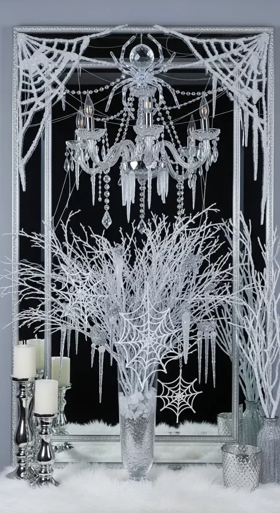 Glacial Crystal Web Display