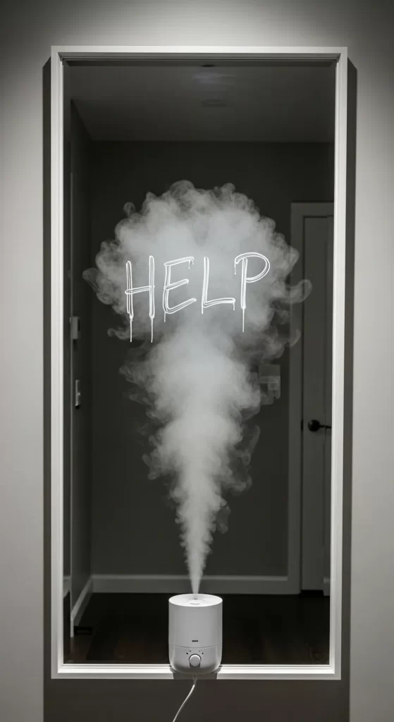 The Beckoning Message Mirror