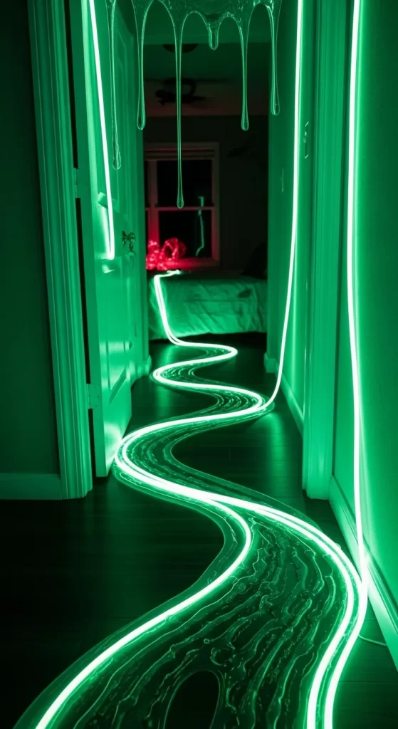 DIY Eerie Slime Trail Instructions