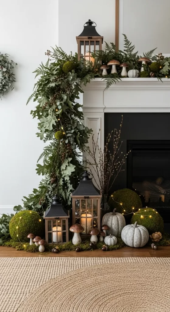 The Enchanted Woodland Mantel