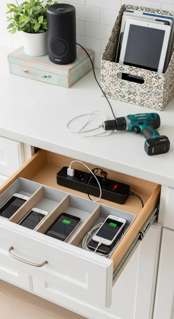In-Drawer Charging Station