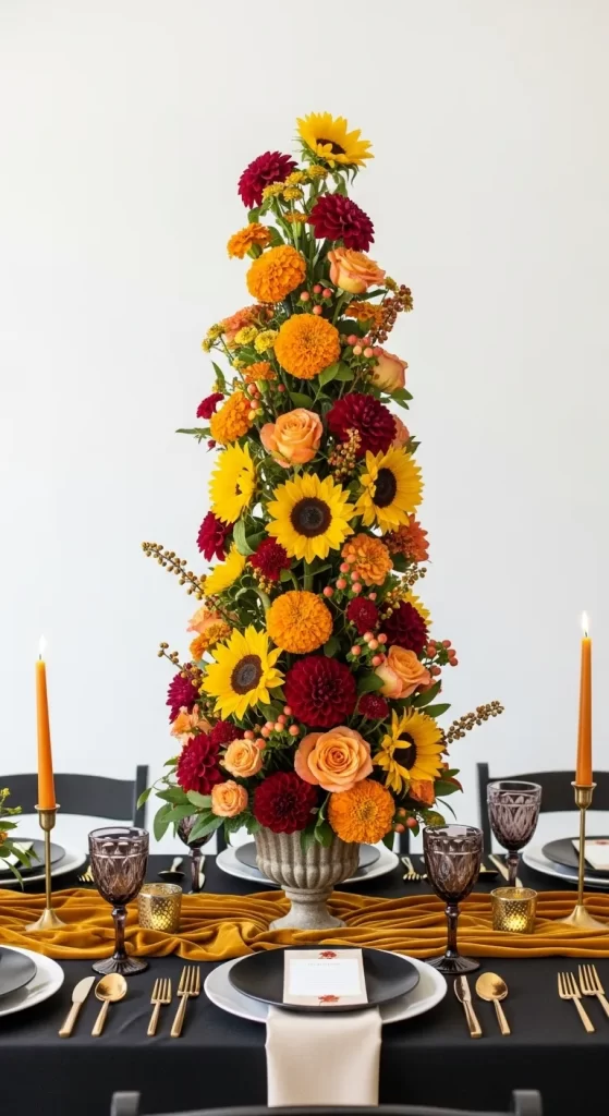 The Towering Floral Showpiece