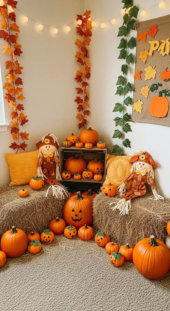 Cozy Scarecrow Reading Nook Cozy Scarecrow Reading Nook