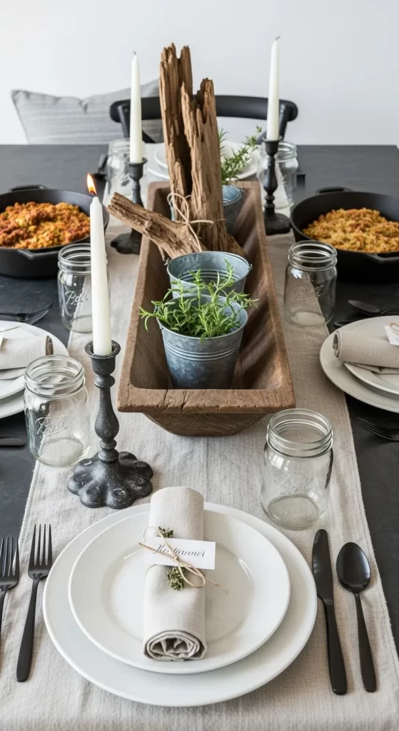 The Rustic Farmhouse Table