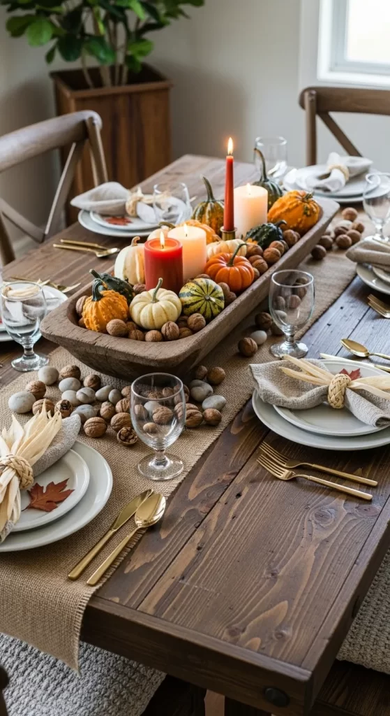 The Rustic Dough Bowl Centerpiece