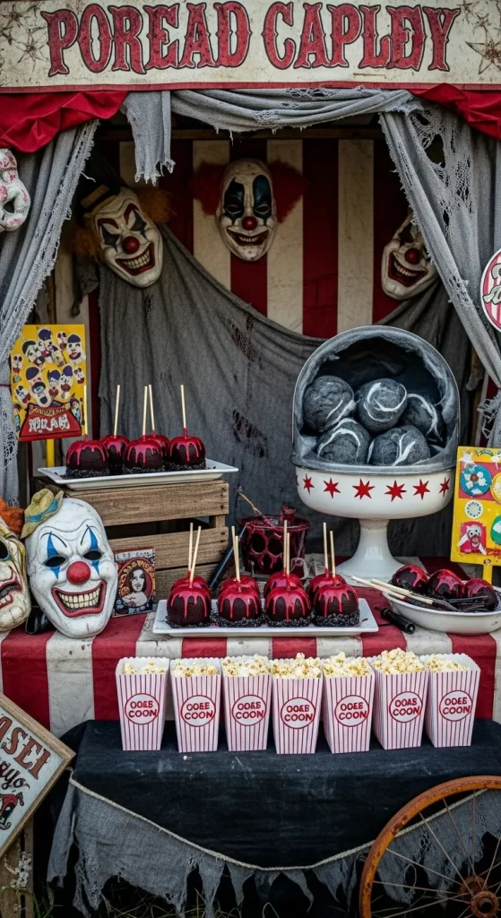 Sinister Circus Sideshow Snacks