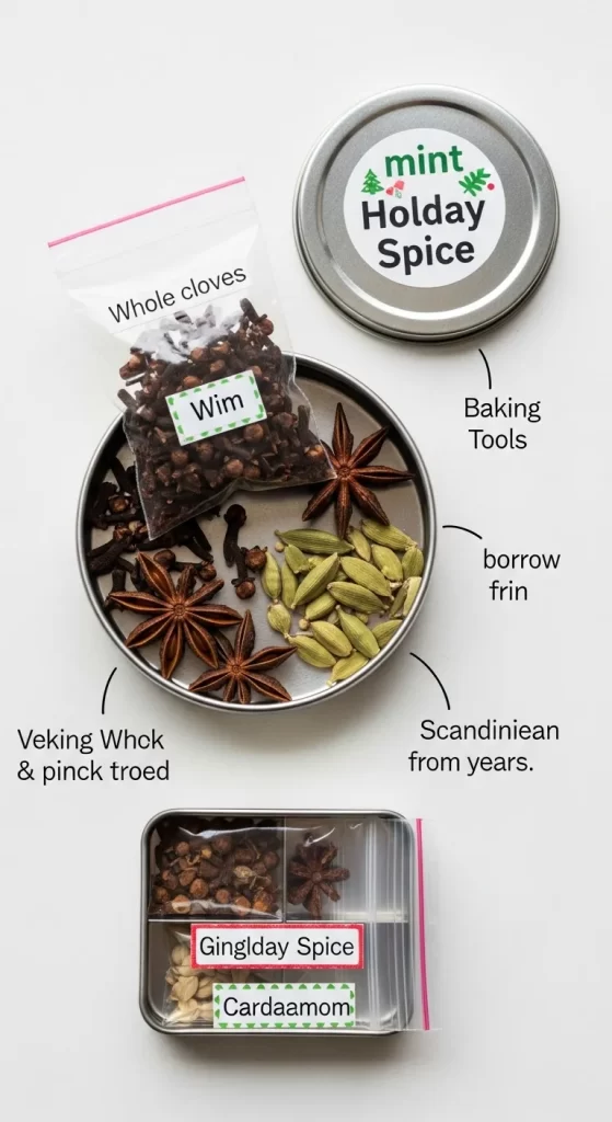 DIY Holiday Spice Kits
