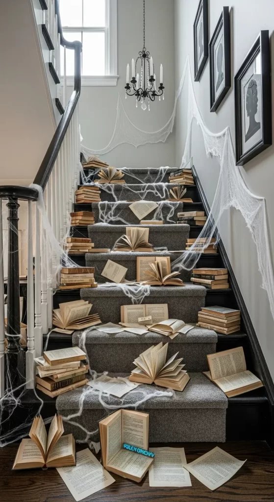 The Haunted Library Staircase