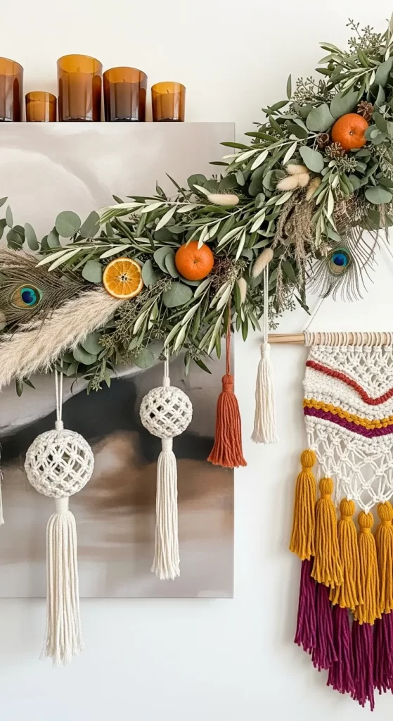 Bohemian Holiday Spirit Garland