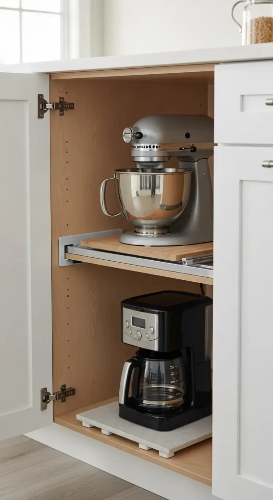 Heavy Appliance Sliding Shelf
