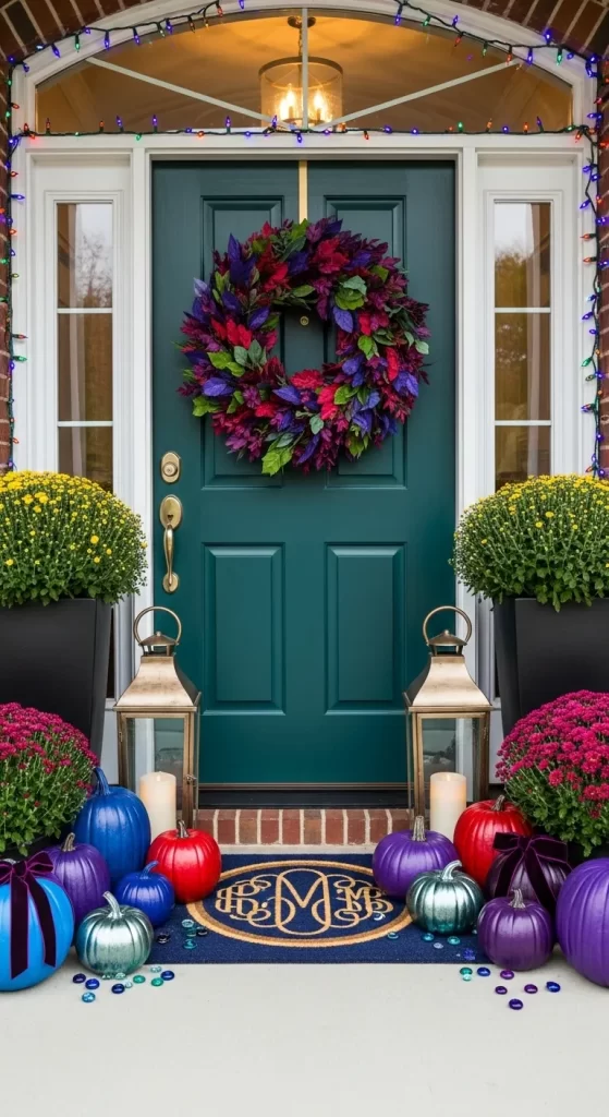 A Vibrant Jewel-Toned Welcome