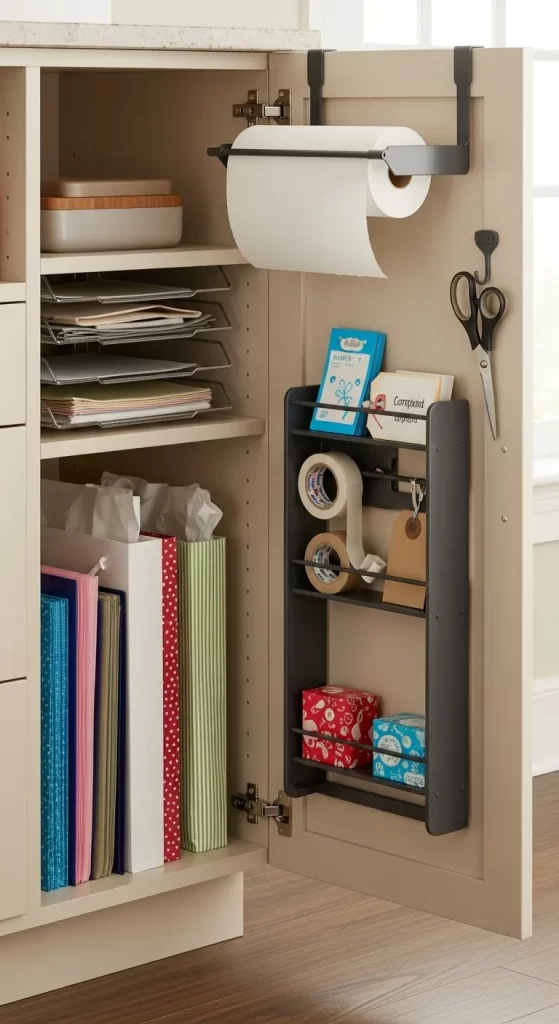 The Clever Cabinet Door Caddy