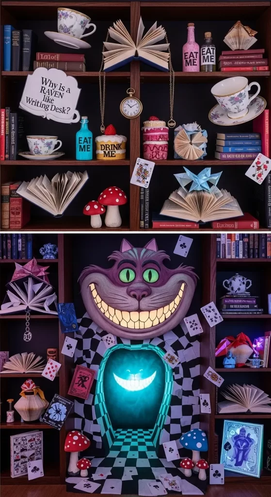 Mad Hatter's Topsy-Turvy Tea Party