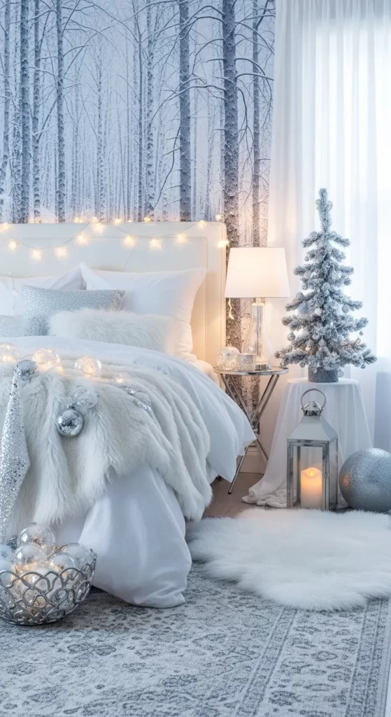 Escape to a Frosted Forest Sanctuary