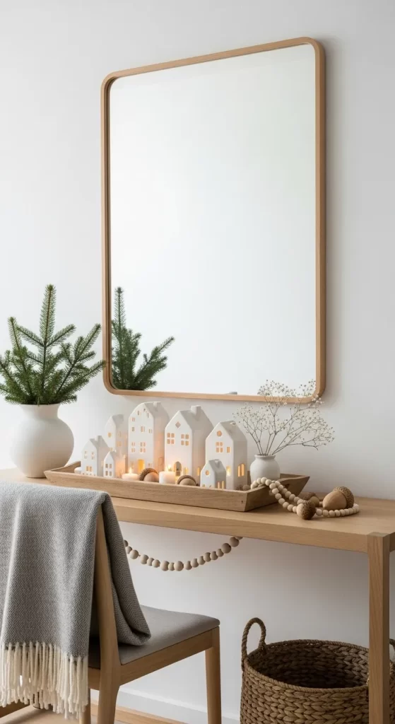 Minimalist White Village