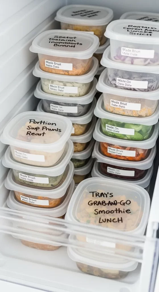 A Stack of Leftover Containers