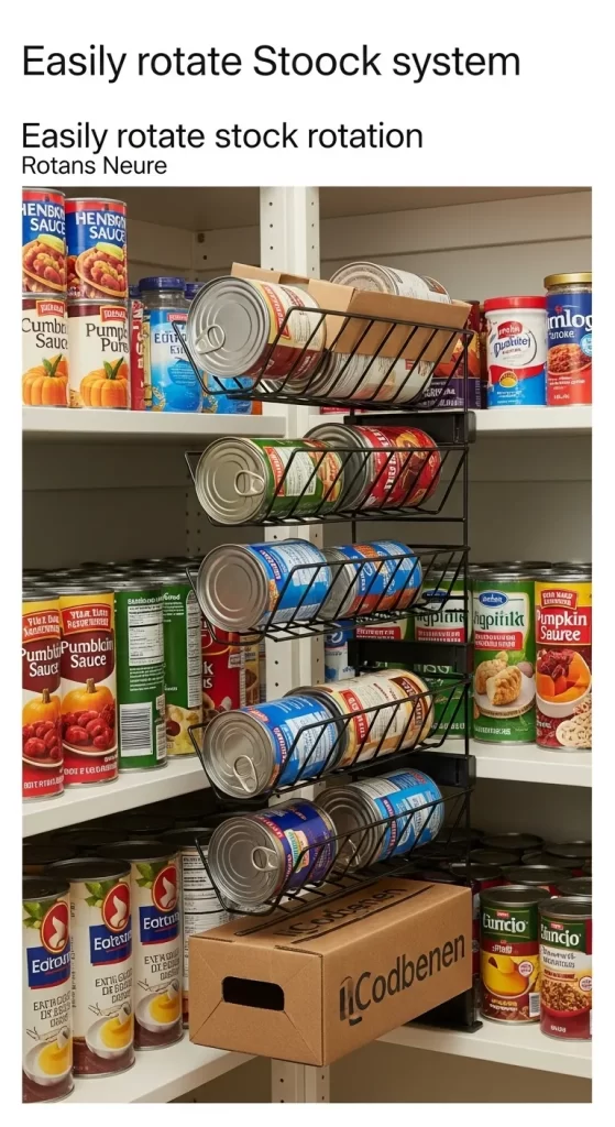 First-In, First-Out Can Rack