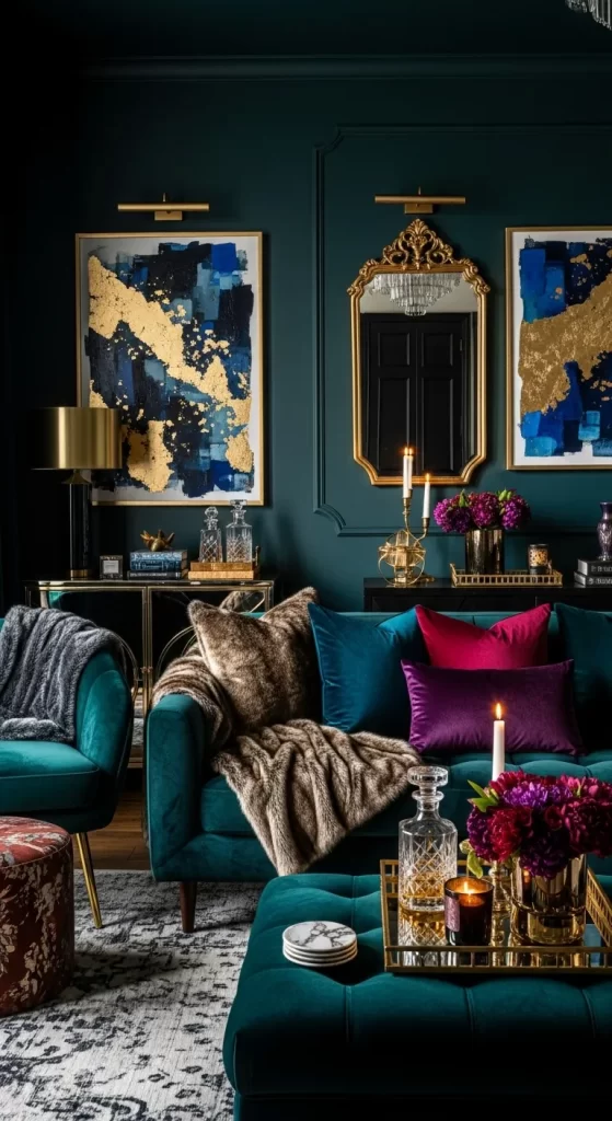 Jewel-Toned Luxury