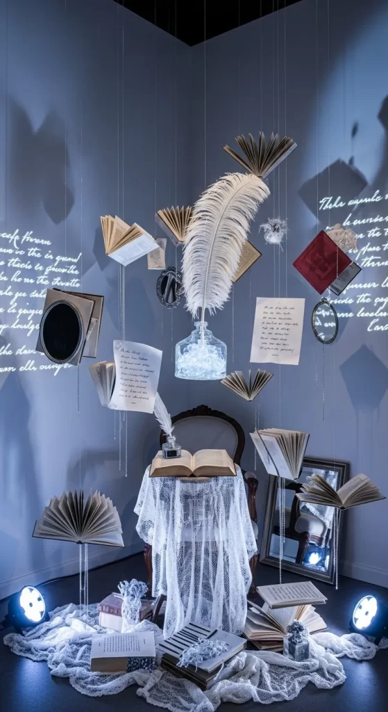 The Ghostwriter's Floating Study