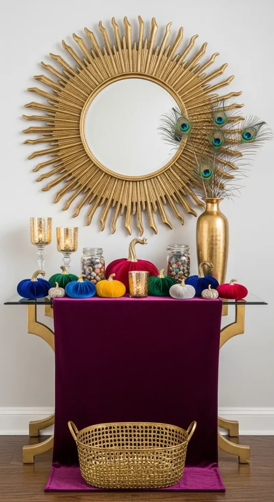 Bold Velvet and Gold