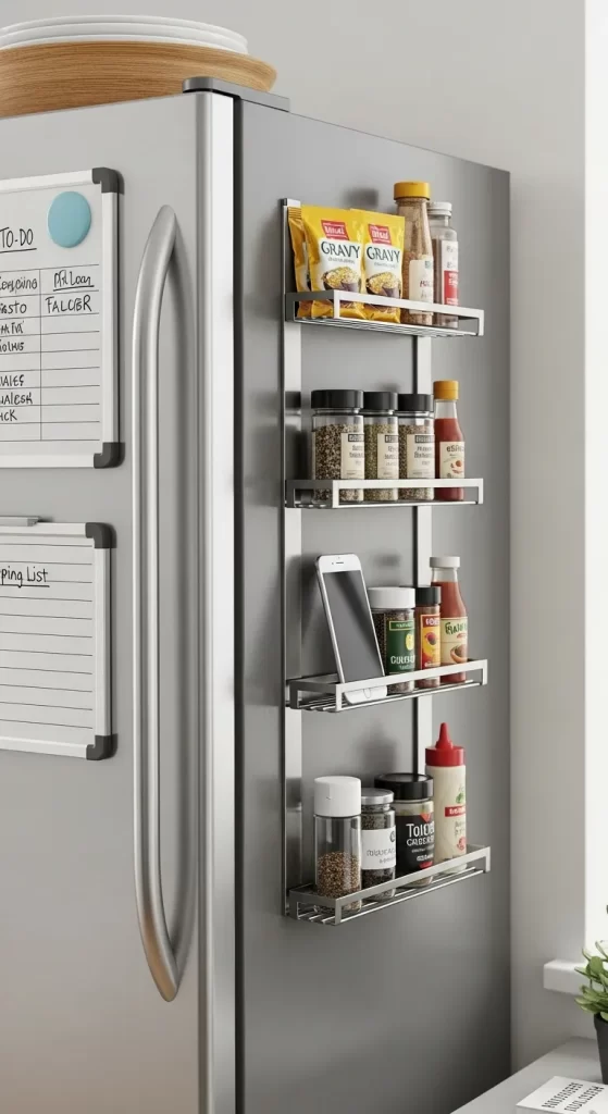 Magnetic Refrigerator Shelves