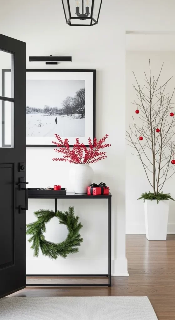 Scandinavian-Inspired Holiday Welcome